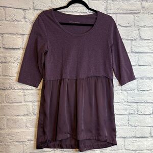 Soft Surroundings Satin Detail Shirt